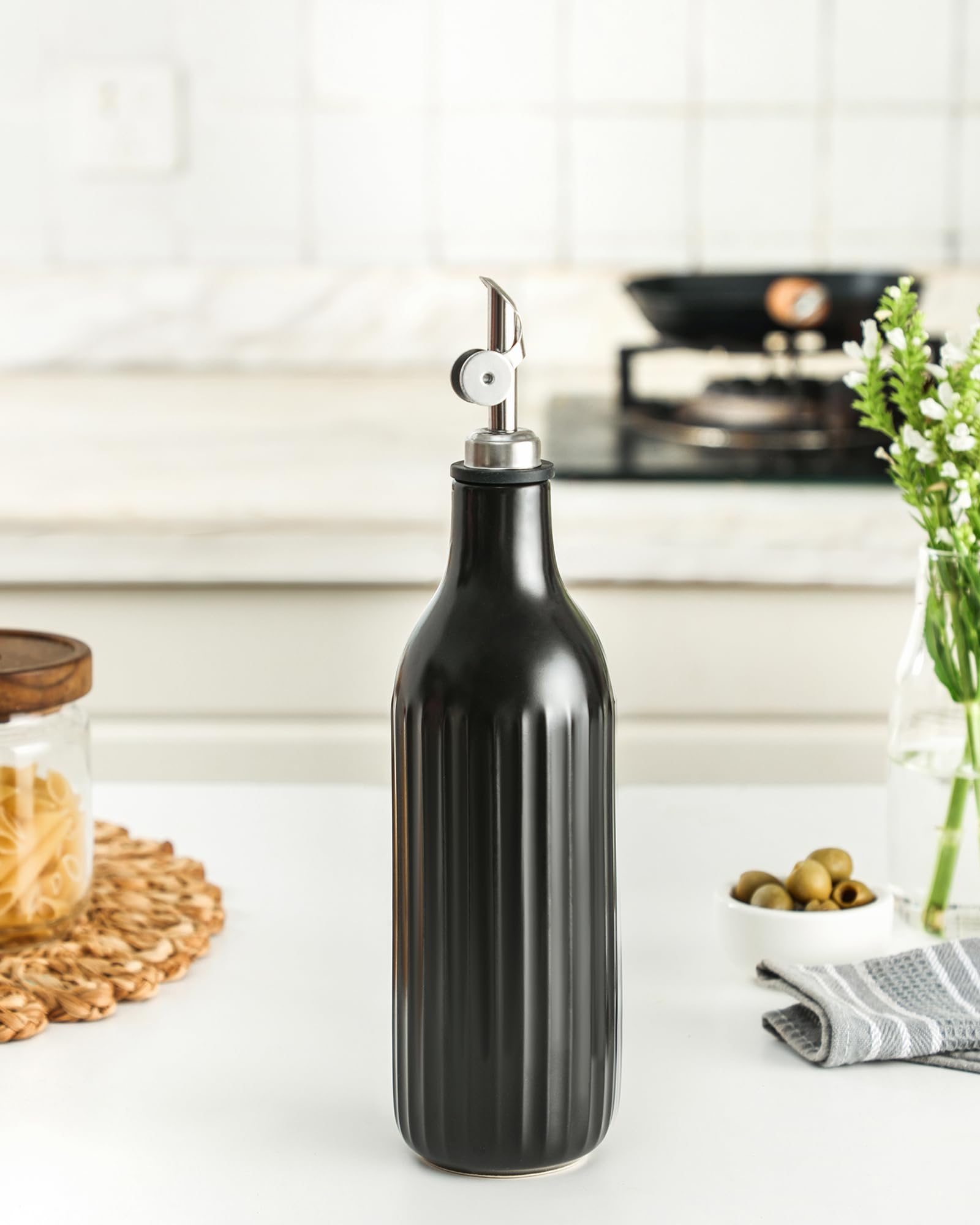 FE FUN ELEMENTS dispensador multiuso para café y jarabes, ordena la encimera.