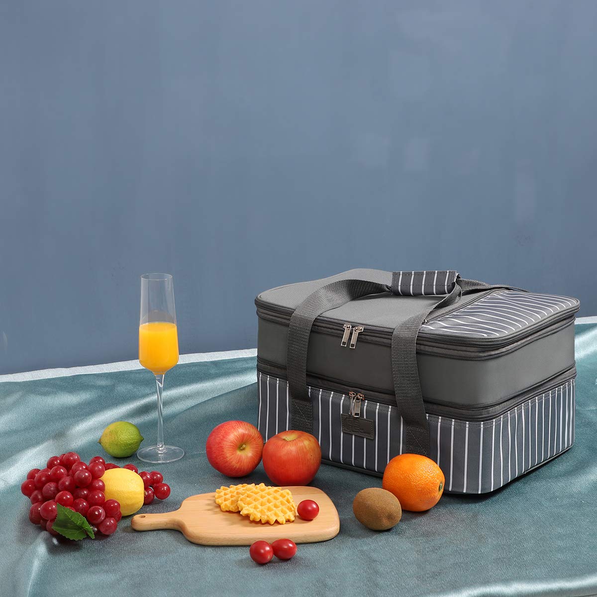 Ideal para fiestas y reuniones con comidas calientes o frías.