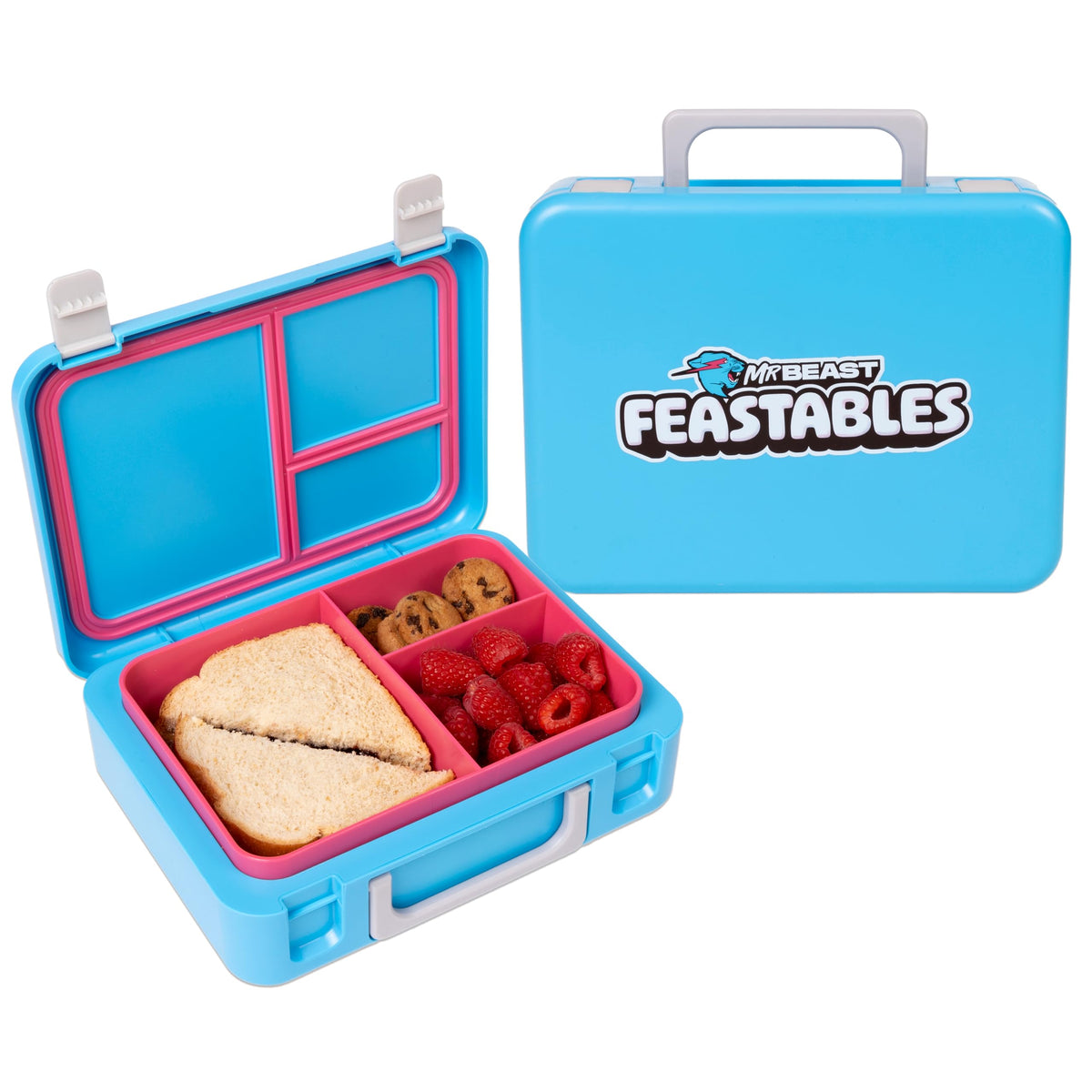 Feastables Mr Beast lonchera ajustable con compartimentos para porciones