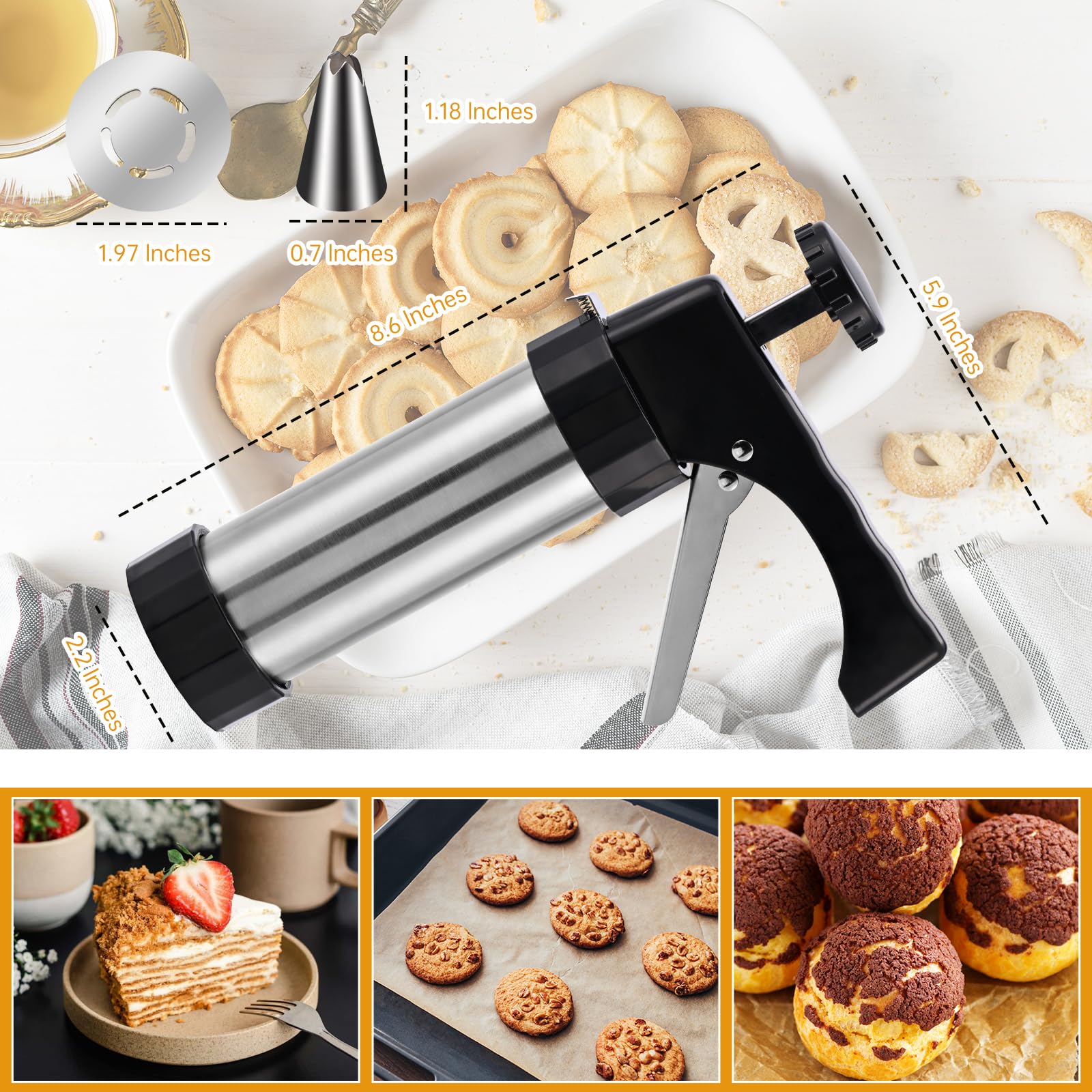 FEAYEA kit ideal para Navidad y fiestas, con presentaciones bonitas.