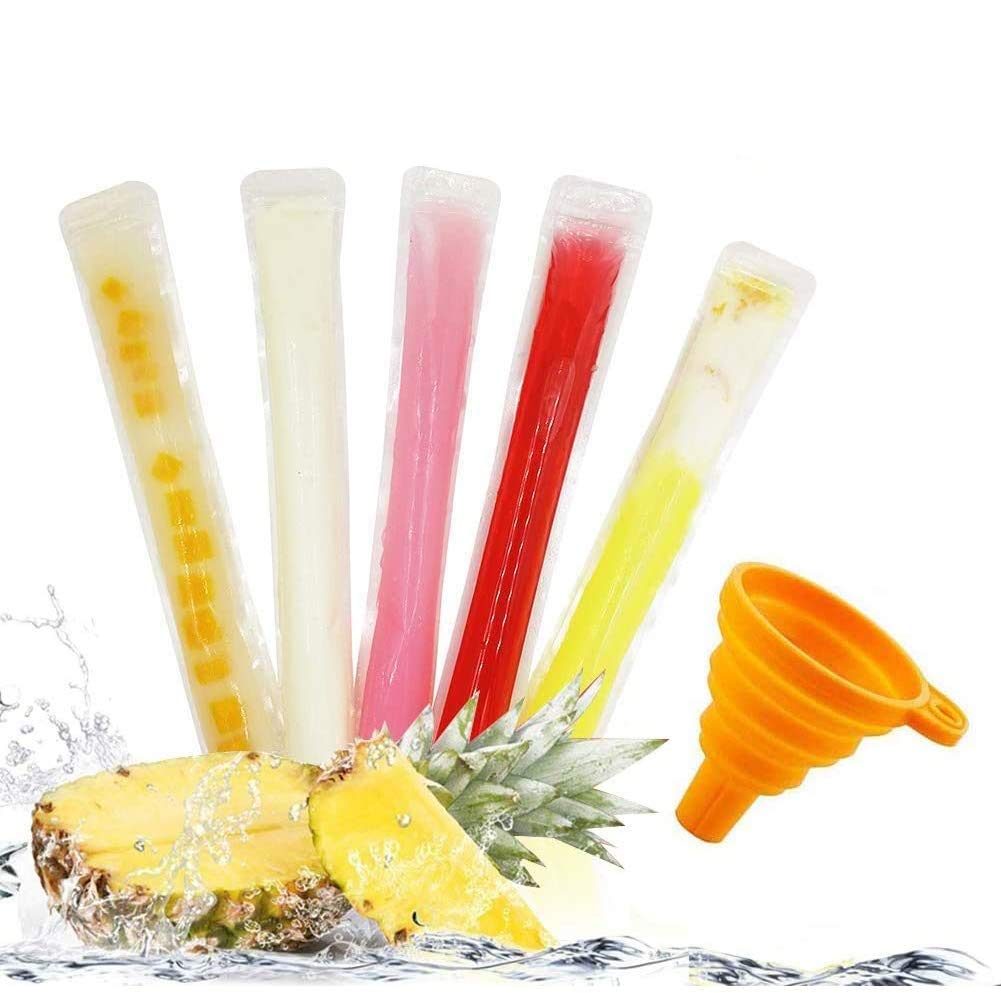 FEBSNOW bolsas para paletas hechas en casa para snacks saludables