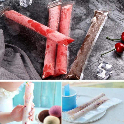 FEBSNOW paletas de hielo caseras: meriendas refrescantes para niños.