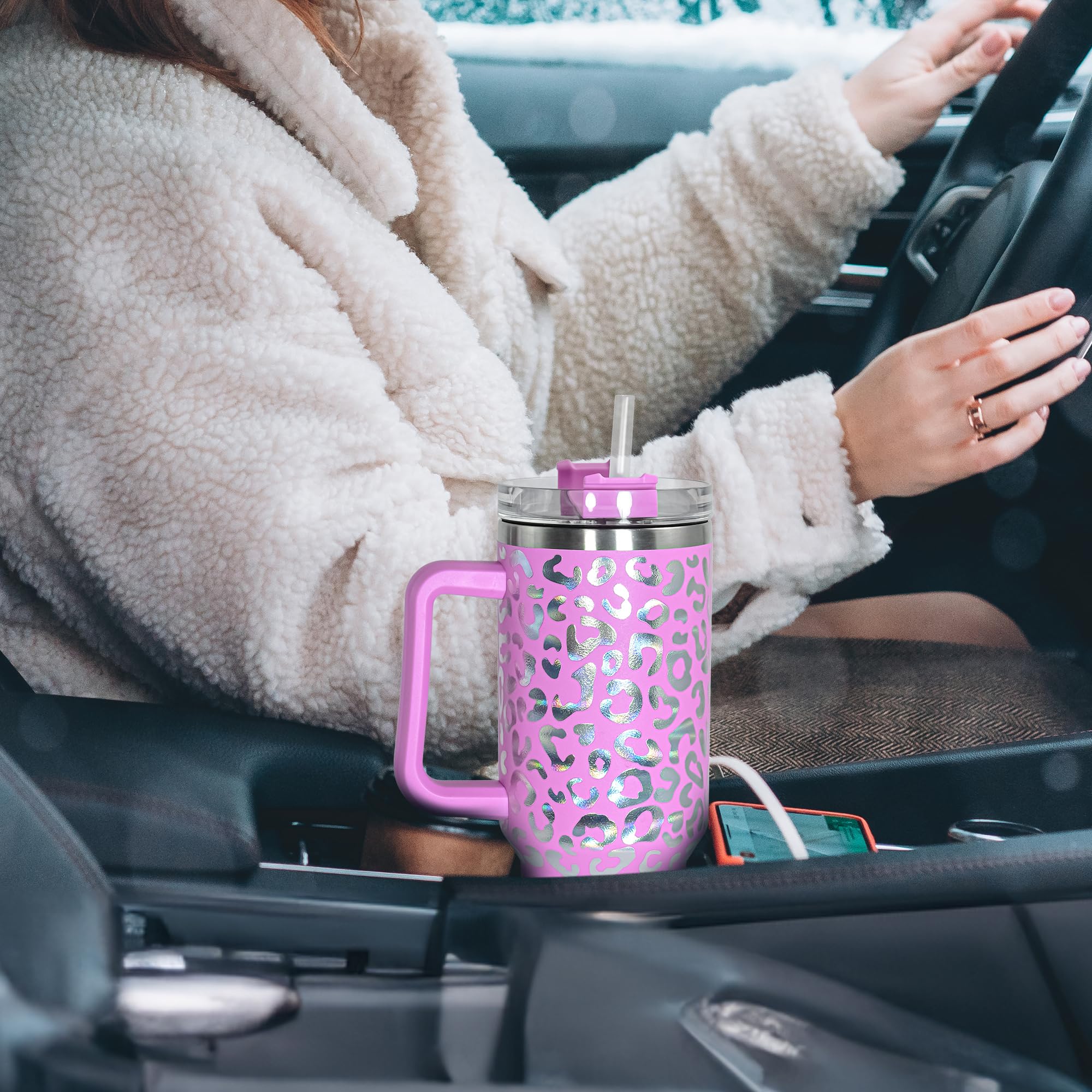 Vaso termo FECBK boca ancha para hielo y limpieza