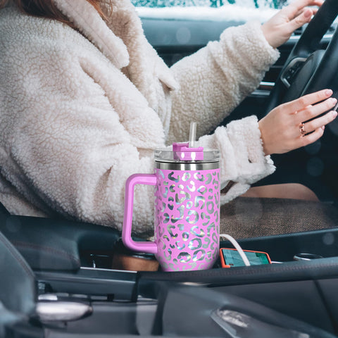 Vaso termo FECBK boca ancha para hielo y limpieza