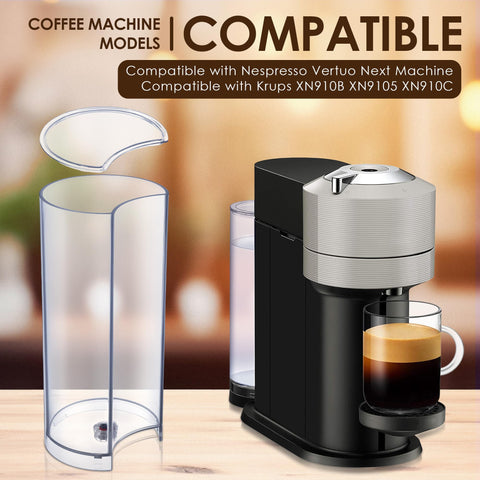 Feekoon reservorio de agua compatible Krups XN910C, ajuste perfecto y rendimiento constante.