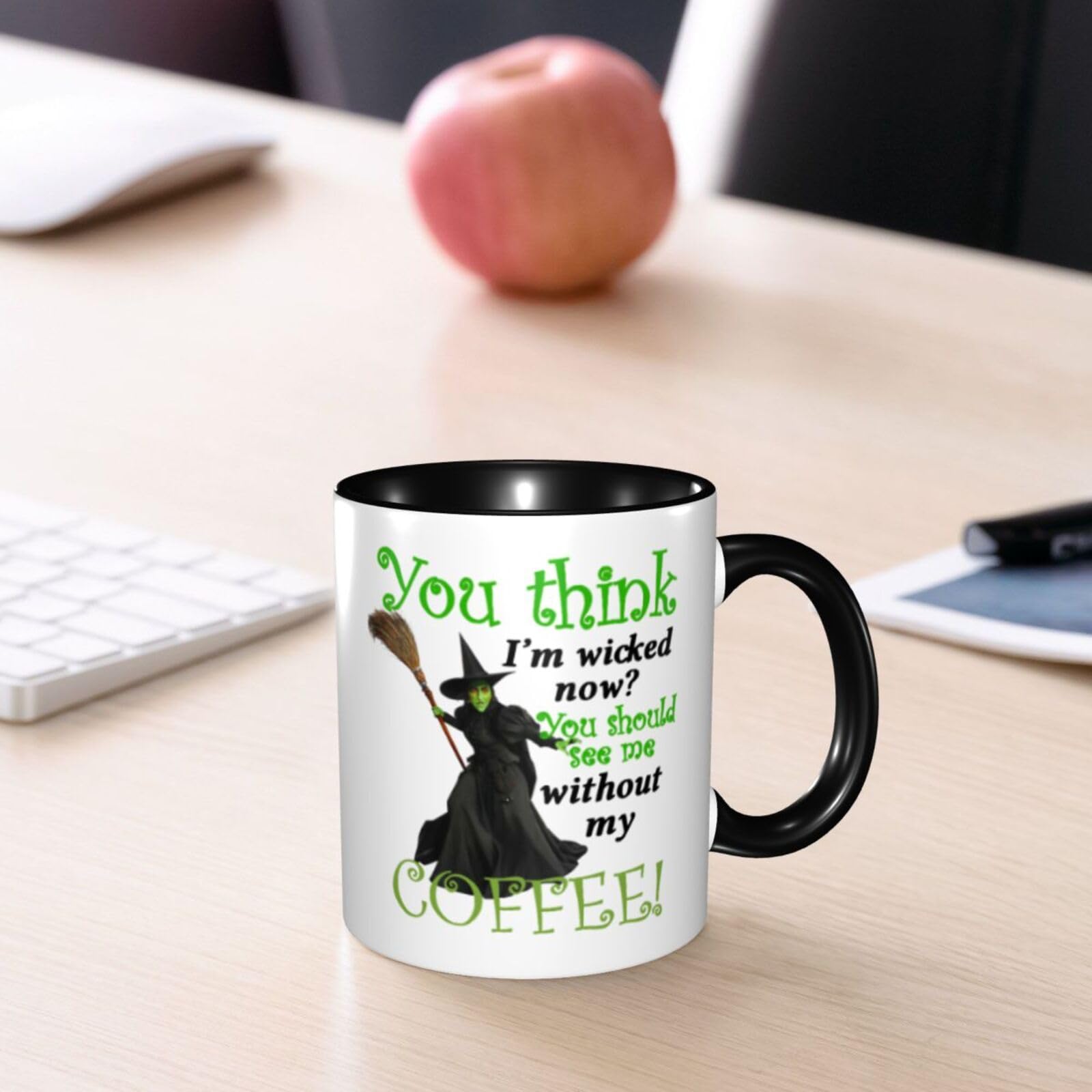 FEIMOT taza cerámica 325 ml, regalo ideal para jefe o compañero.