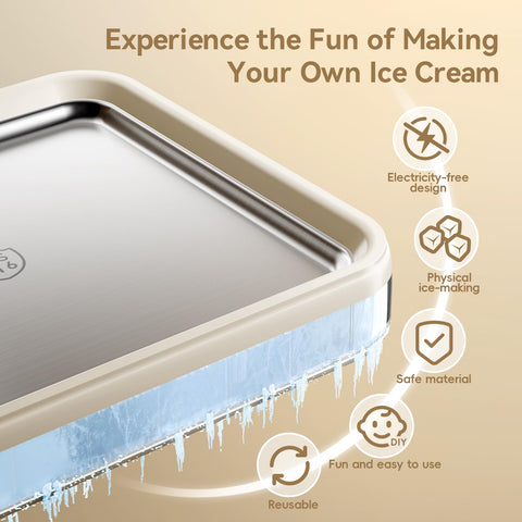 Felizbebe recetas-hielo-yogur: crea postres variados con facilidad.