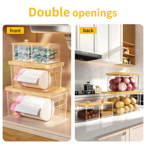 FELIZHOUSE Base antideslizante transparente mantiene estable el dispensador en encimeras.
