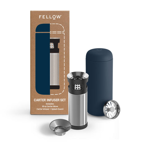 Taza Fellow Carter Move de 16 onzas con aislamiento, ideal para té caliente
