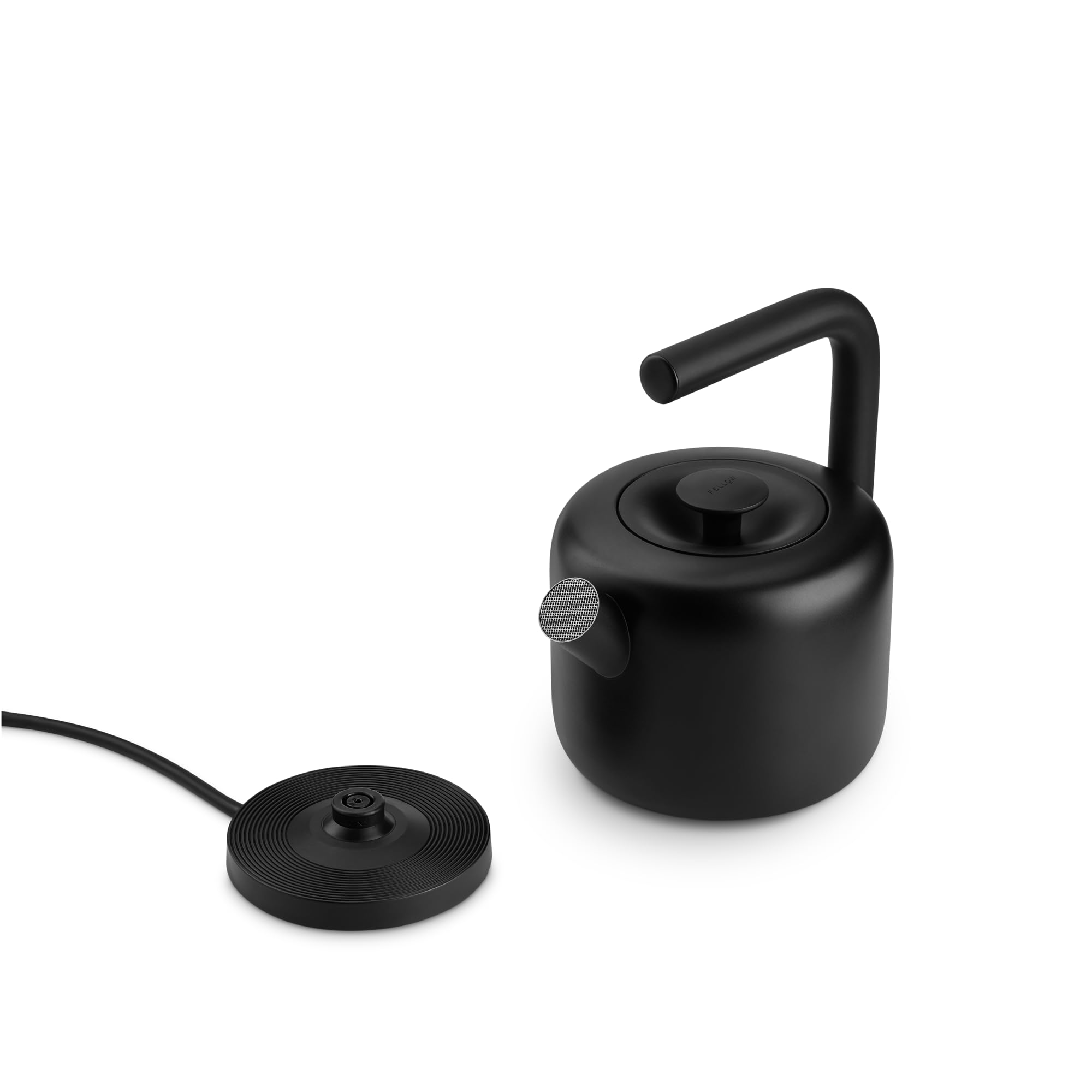 Tetera Clyde de Fellow con indicador LED para saber cuándo hierve.