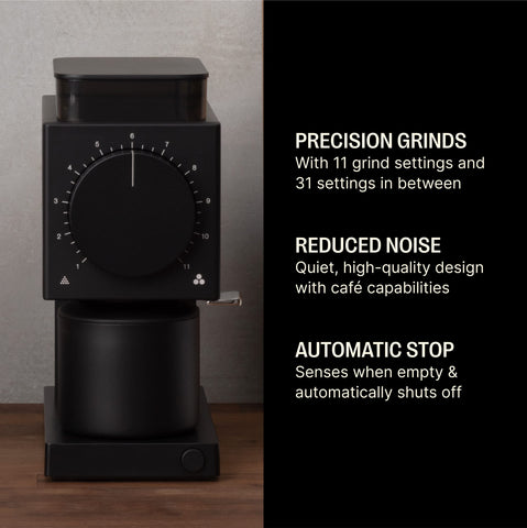 Fellow Ode Gen 2 muestra muelas planas de 64 mm para molienda constante
