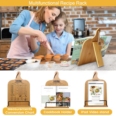 Sostiene-tablet Femicgal para cocina, uso con dispositivos digitales