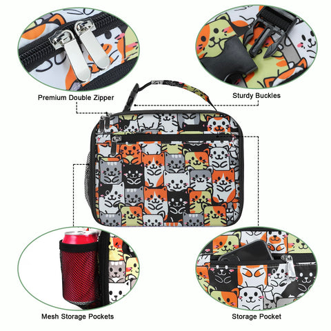 Bolsillo para cubiertos y utensilios en la bolsa Femuar.