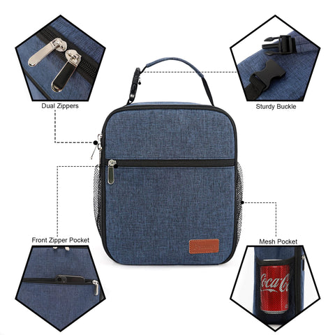Femuar Lunch Box compacto para una comida individual.