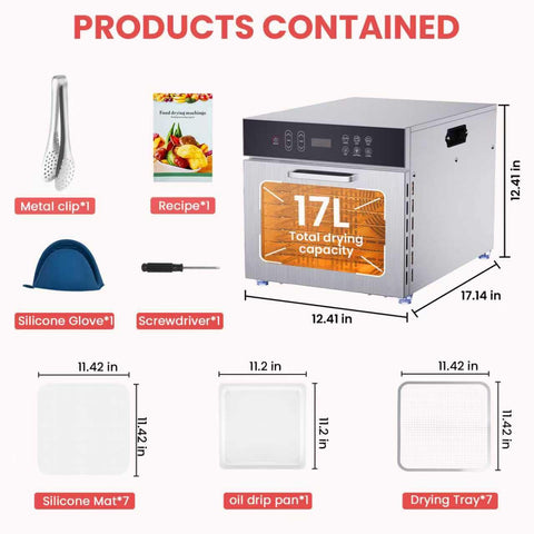 Panel de control digital de Fendia para ajustar temperatura y tiempo