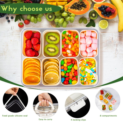 FEIOOD Snacklebox, apta para refrigerador para organización en casa