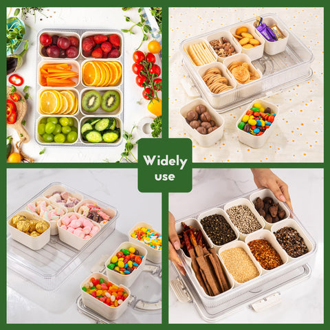 FEIOOD Snacklebox, asas integradas para transportar con comodidad