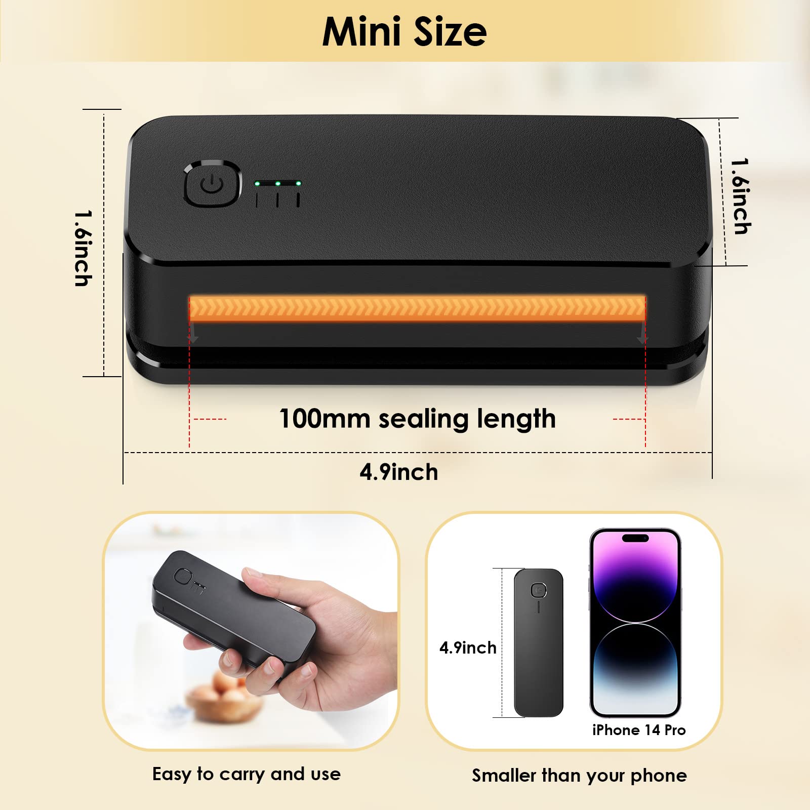 Conjunto con cable USB-C, manual y piezas de repuesto para una experiencia completa de FEPPO.
