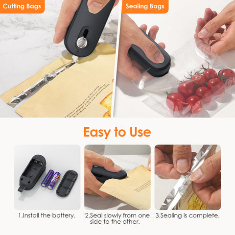 FEPPO sellado por calor eficiente para bolsas con contenido.