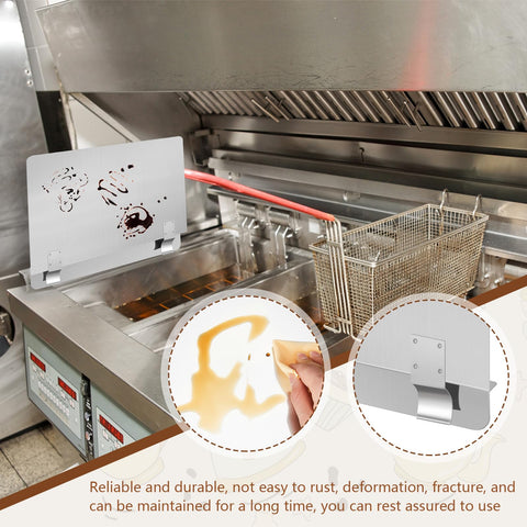 Ferraycle diseño plegable 3-paneles, configuración flexible para cubrir zonas de cocción.