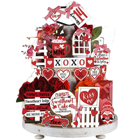 Gnomos Ferraycle, corazón de madera, añade calidez a la mesa de San Valentín.
