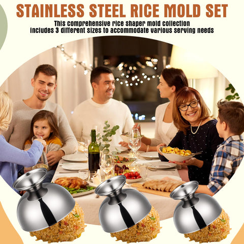 Ferrochef molde de arroz para huevos revueltos y fritos