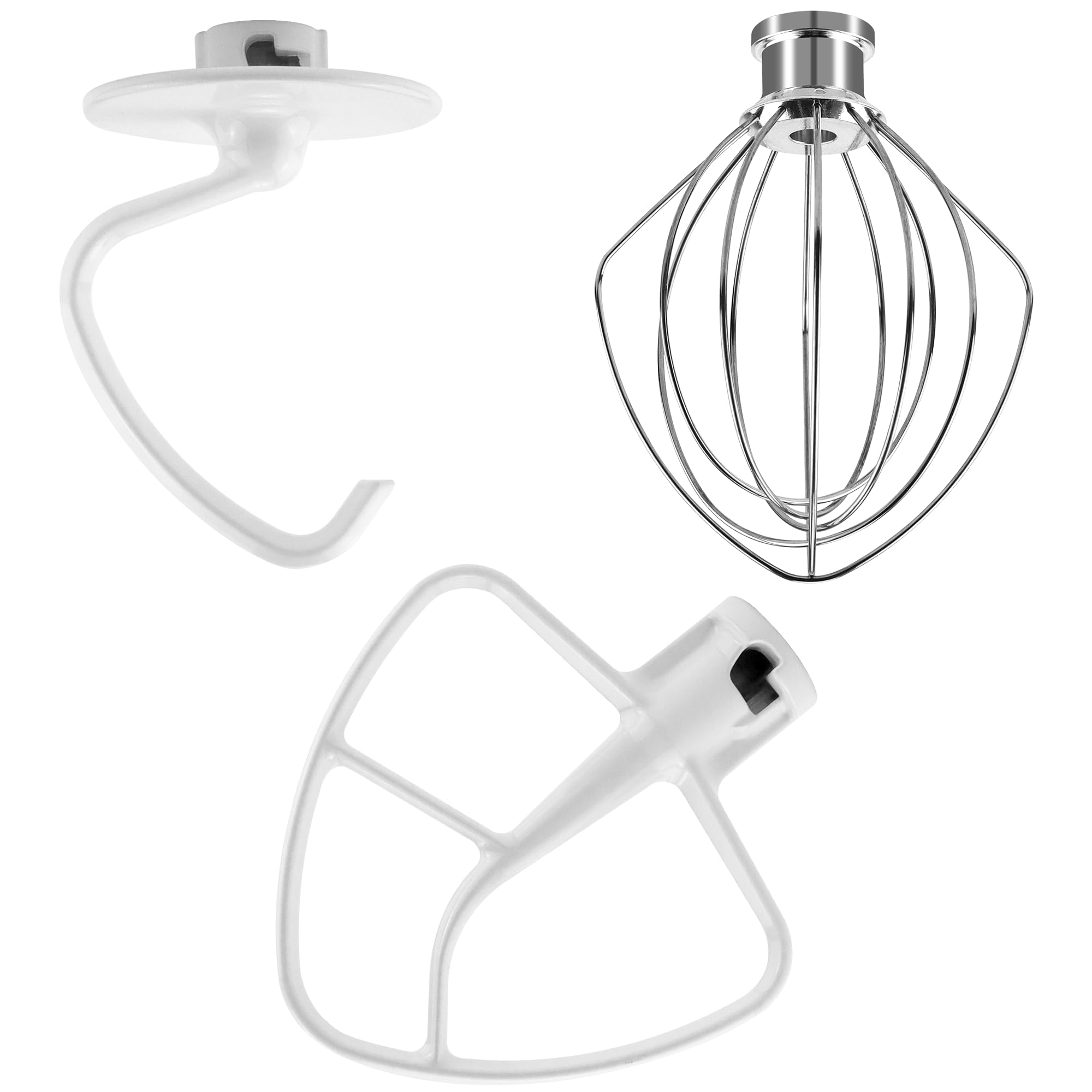 Fetechmate K45WW batidor de alambre para batidos ligeros y esponjosos