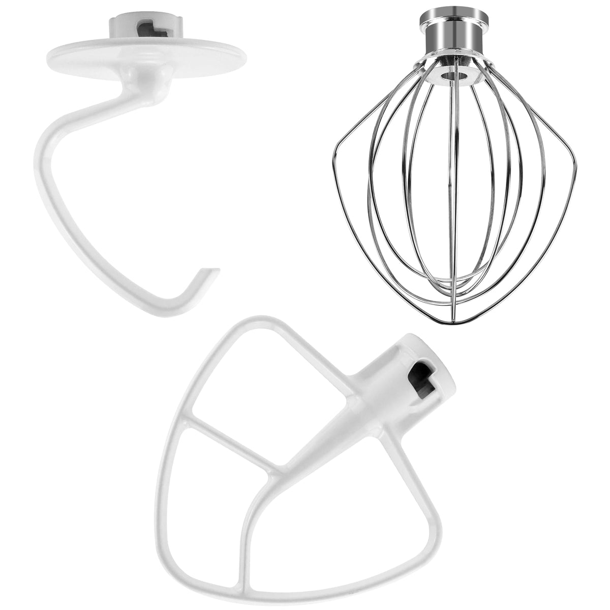 Fetechmate K45WW batidor de alambre para batidos ligeros y esponjosos