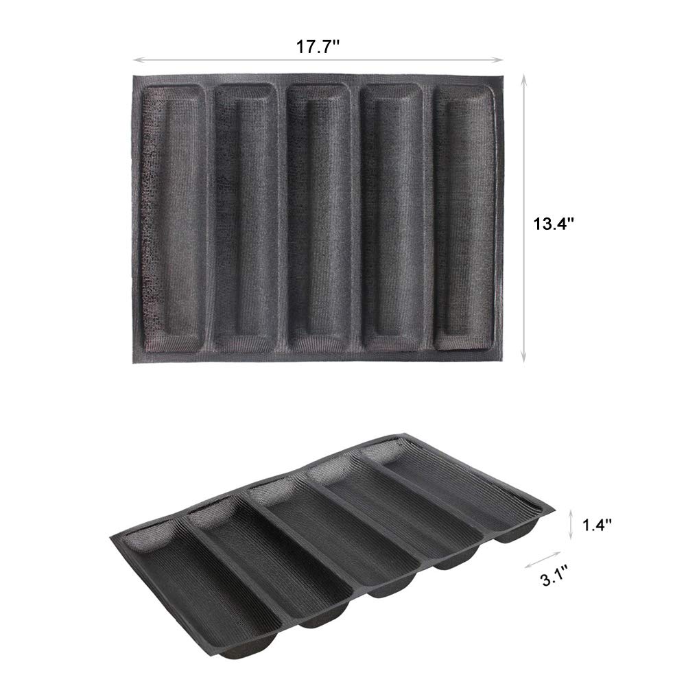 FETESUR molde silicona para sándwich, diseño práctico y limpieza sencilla