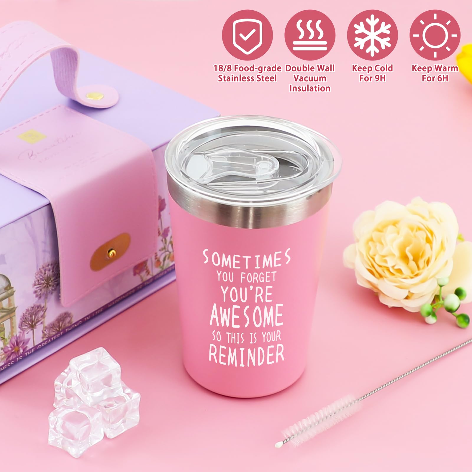 Bolsa de maquillaje Fethwoin para organizar productos esenciales.