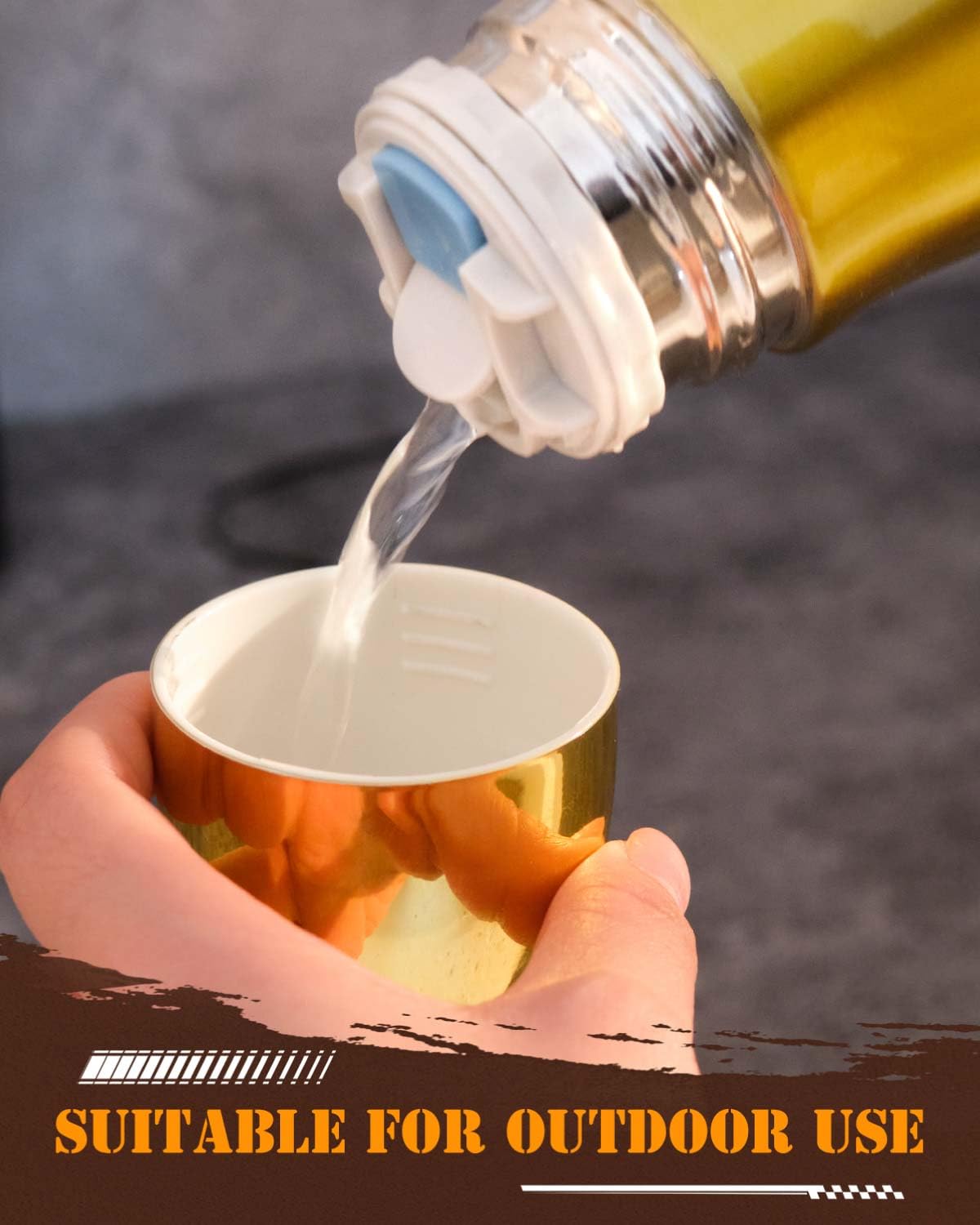 Fevanco tapa libre de BPA, facilita la limpieza.