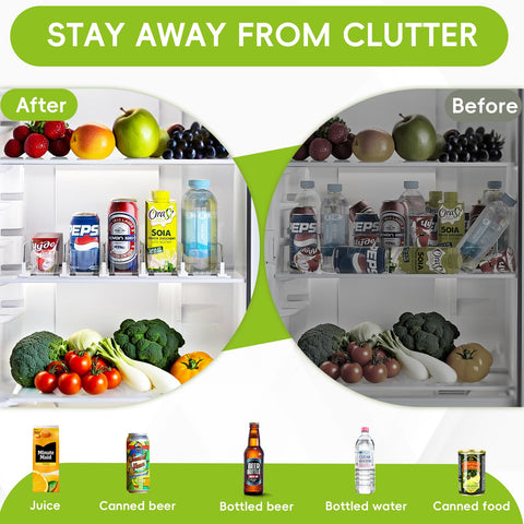 Feverdes dispensador-material-alimentos-nevera: estructura segura y duradera