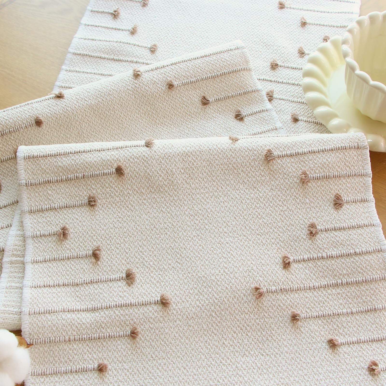 FEXIA camino de mesa para comedor, estilo bohemio y práctico.