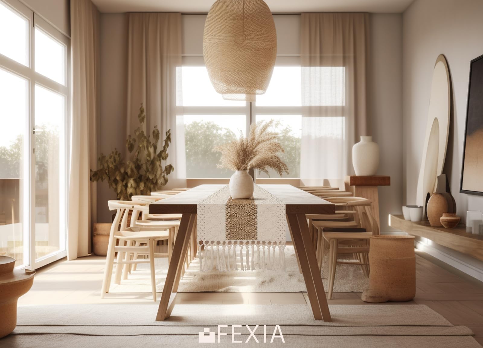 FEXIA cuidado sencillo, lavado suave para mantener la textura natural