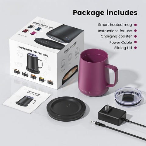Regalo perfecto Fexqic para amantes de café en rosa.
