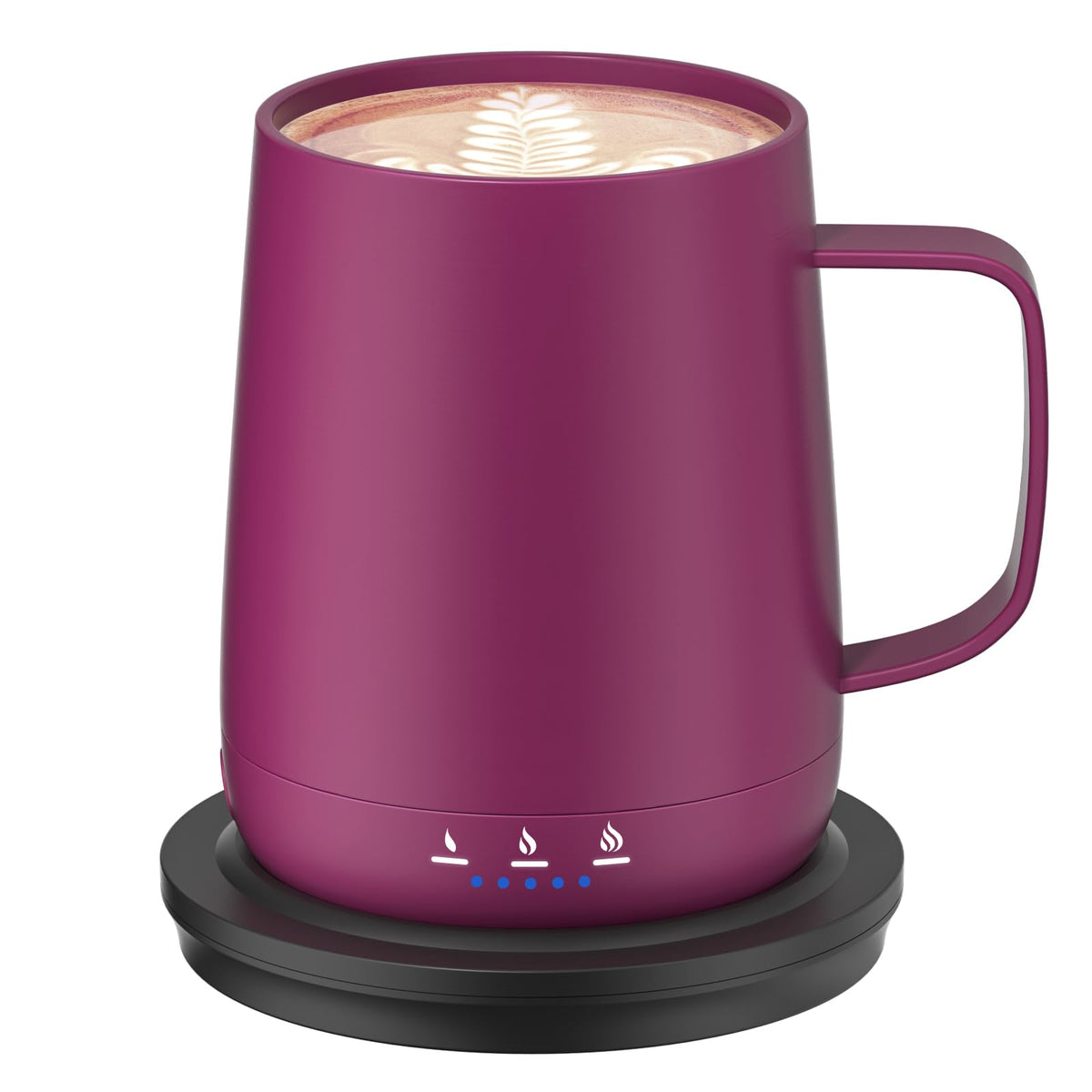 Taza Fexqic auto caliente en rosa para café en casa o en la oficina.