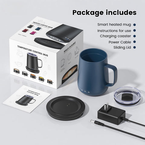 Taza Fexqic apta como regalo práctico y moderno para amantes del café.