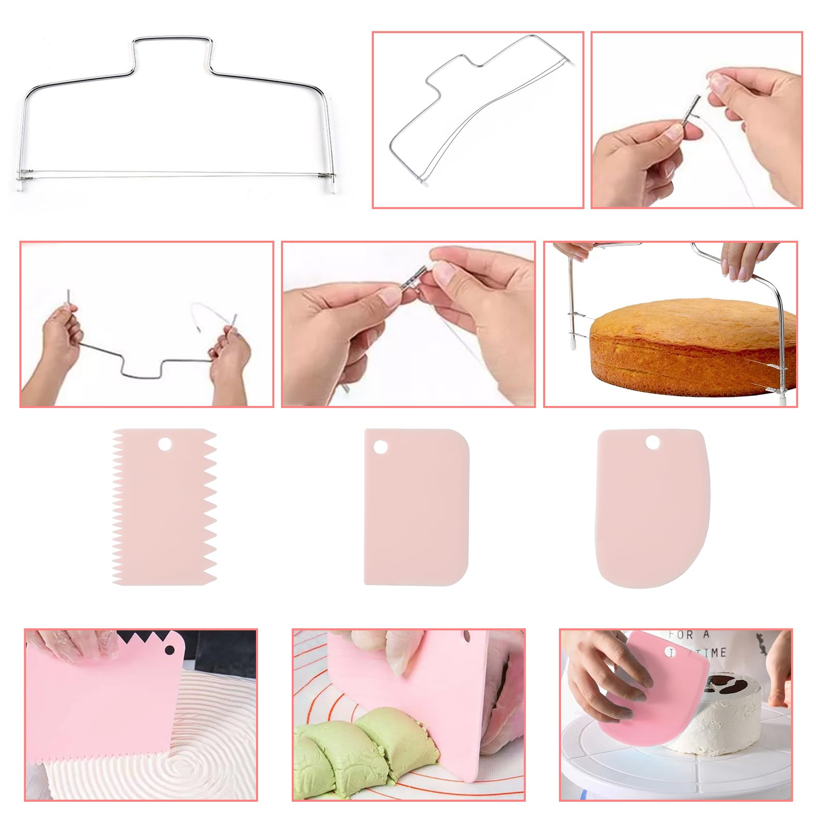 FGASIDYO kit decoracion tortas, regalo ideal para amantes de pasteles.