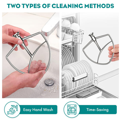 Compatibilidad amplia: pala Fgreeble para KitchenAid, ideal para repostería.