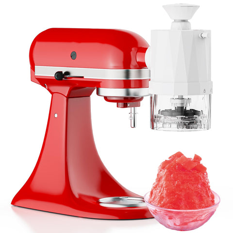 Accesorio Fgreeble rasador de hielo para KitchenAid en montaje
