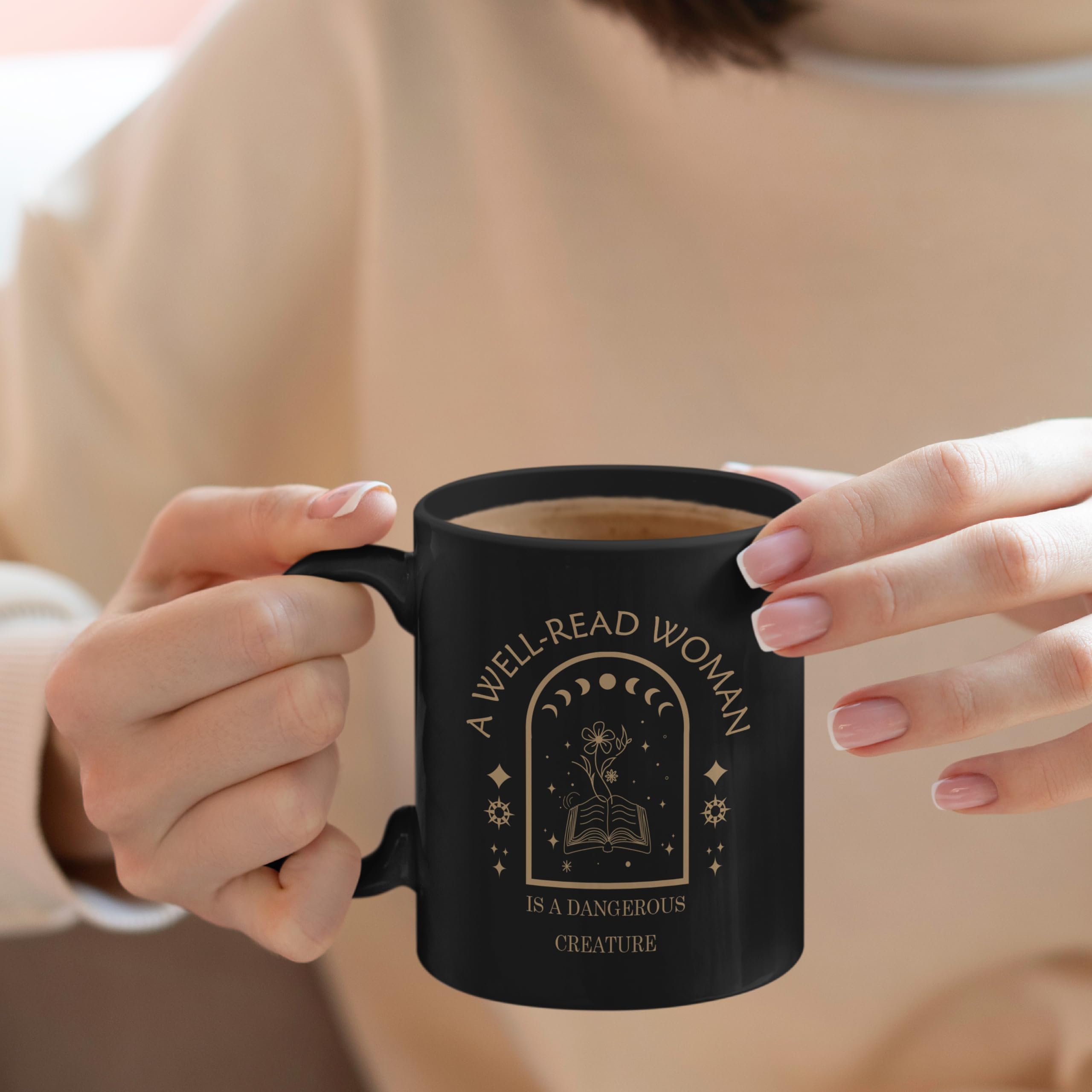 Taza FHUGX impresión premium, colores vibrantes en cada sorbo.