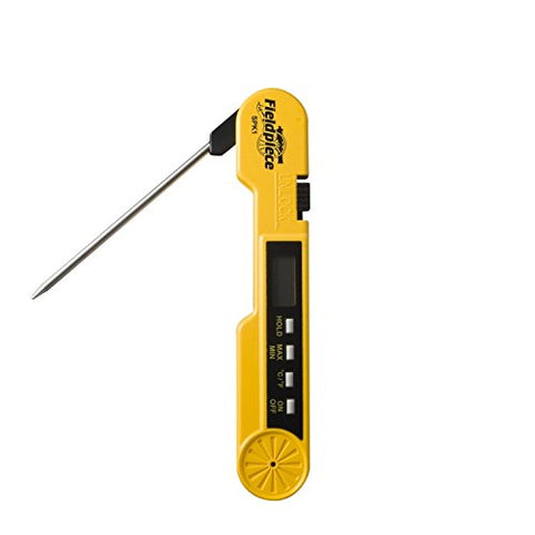 Fieldpiece SPK1, termómetro de cuchillo de bolsillo, lectura rápida en servicios técnicos.