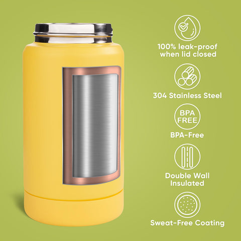 Botella 304 inox de Fijinhom mantiene bebidas a temperatura adecuada
