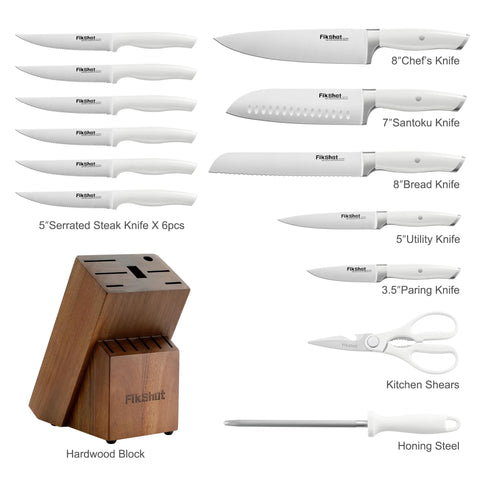 Cuchillo chef de 8 pulgadas ideal para picar y rebanar.