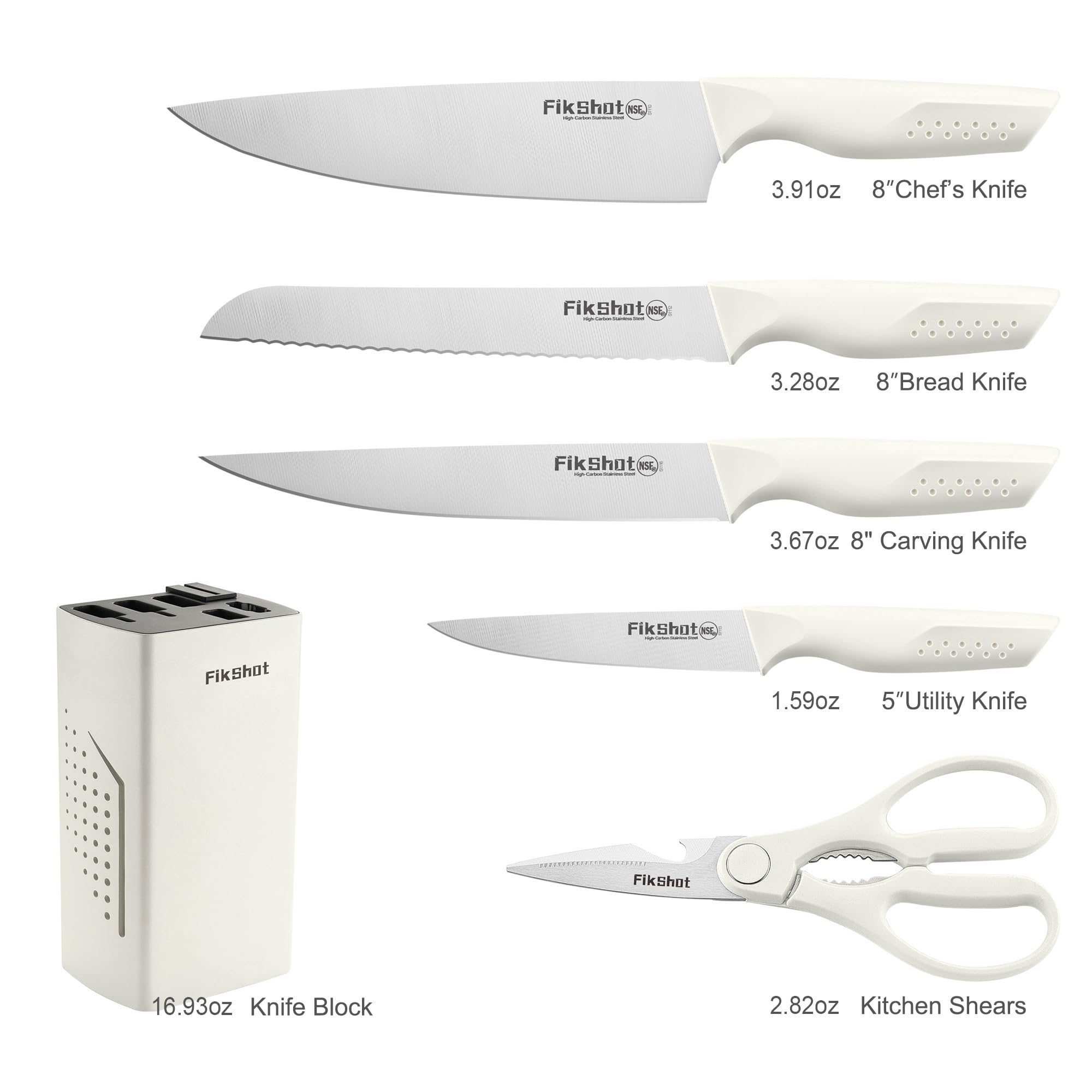 Cuchillo de filetear FIKSHOT para carnes tiernas.