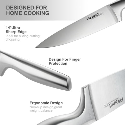 FIKSHOT cuchillo para pelar fruta: precisión al pelar y trocear frutas.