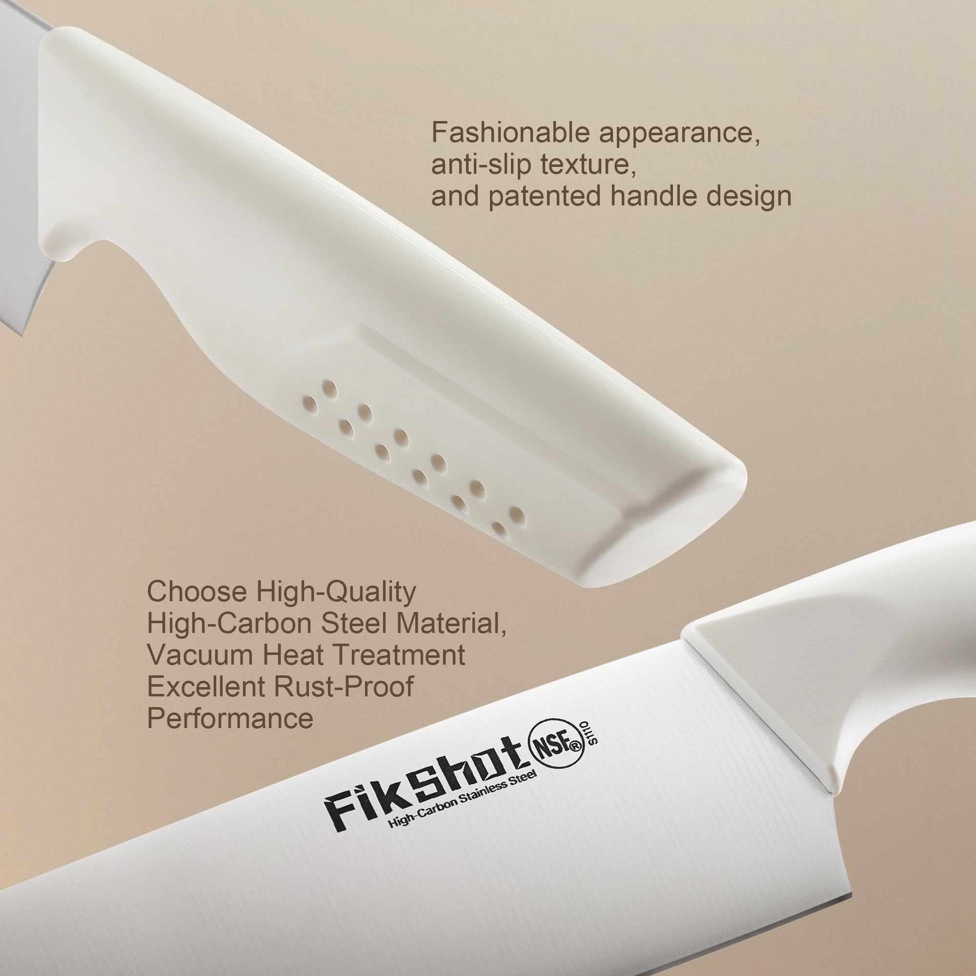 Cuchillo utilidad FIKSHOT, herramienta versátil para tareas diarias.