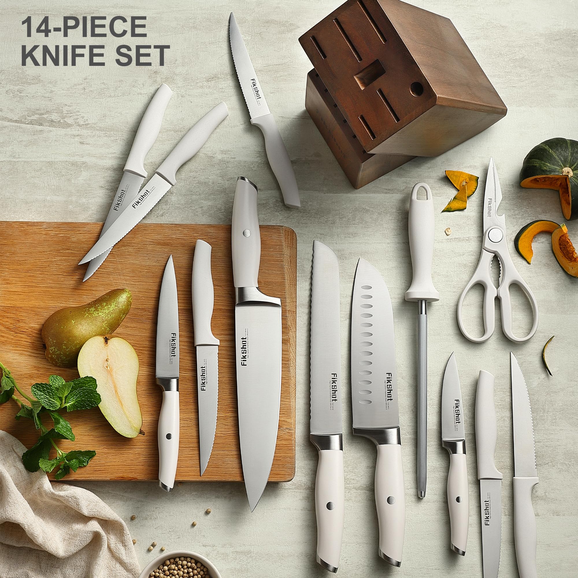 Tijeras de cocina robustas para abrir sobres o cortar hierbas.