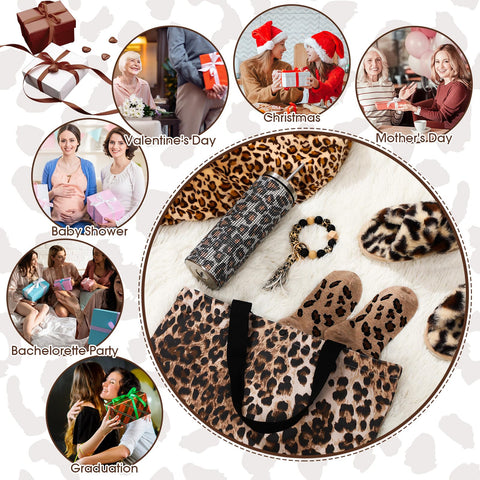 Bolso leopard FillTouch ligero y práctico para viajar.