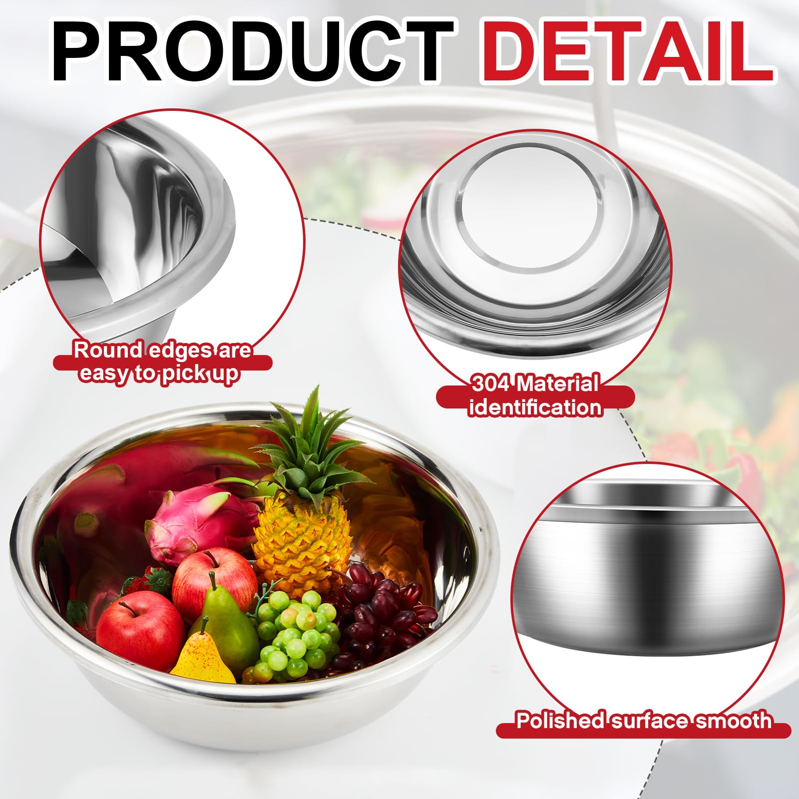 FillTouch 2 Pack: interior espacioso para marinar y mezclar ingredientes